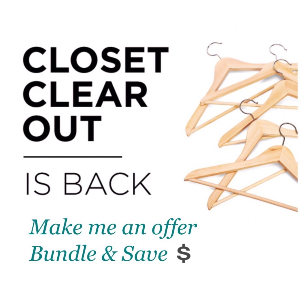 Closet clear out is back! I’m cleaning out my closet!